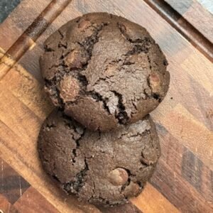 double chocolate cookie