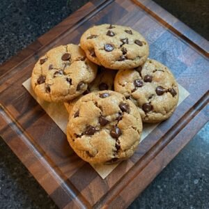 peanut butter chocolate chip cookie