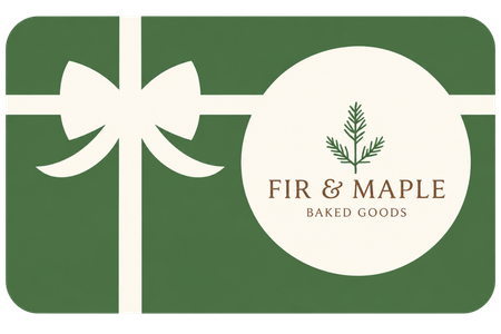 Cookie & Brownie Gift Boxes Made with Organic Ingredients fir and maple gift card cropped no bkd